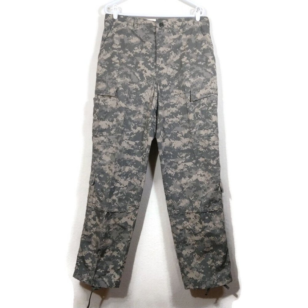 Trousers USGI Digital Camo Ripstop Army Combat ACU Pants Size 34"X33" EUC